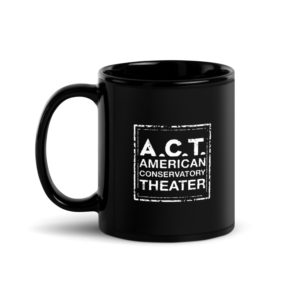 A.C.T. Venues Black Glossy Mug