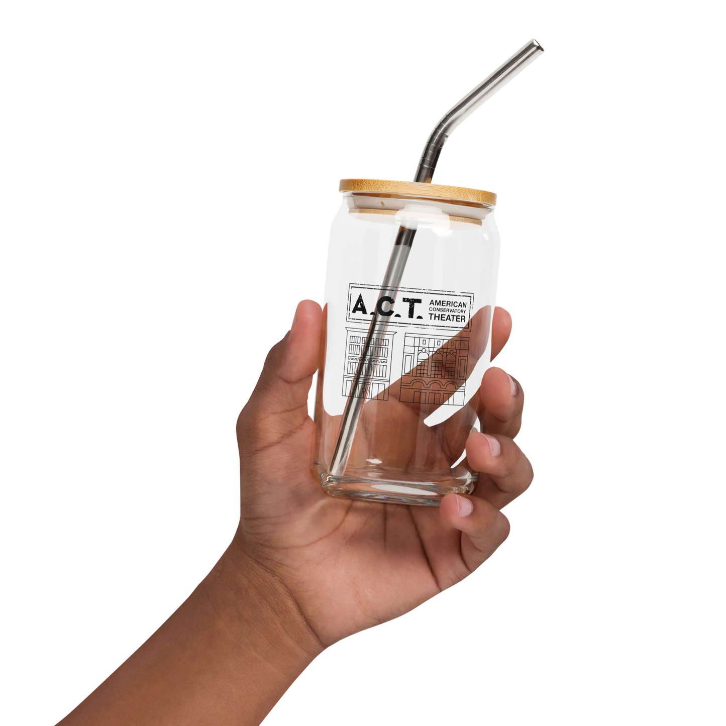 Staff and Students Only - A.C.T. Can 16oz Glass