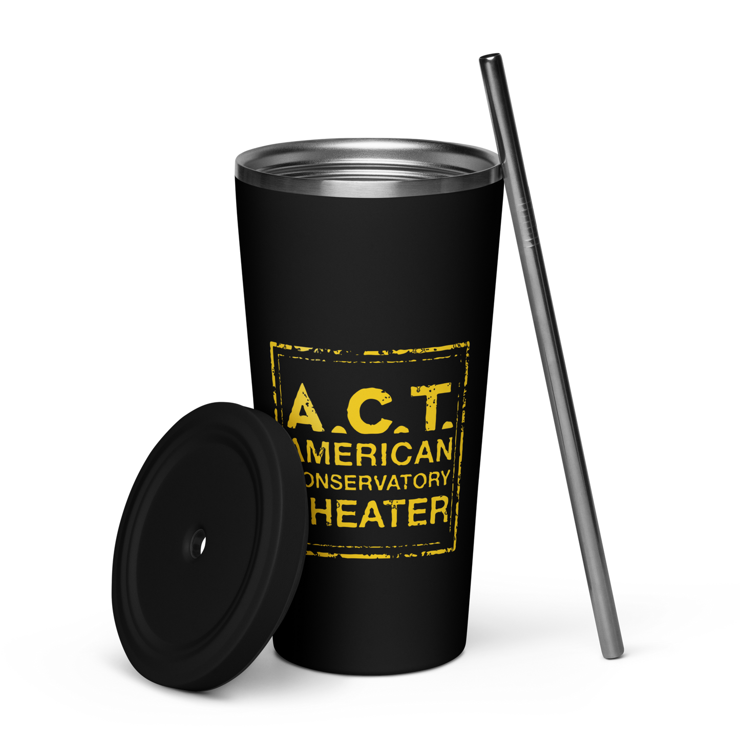 Staff and Students Only - A.C.T. Insulated Tumbler with Straw