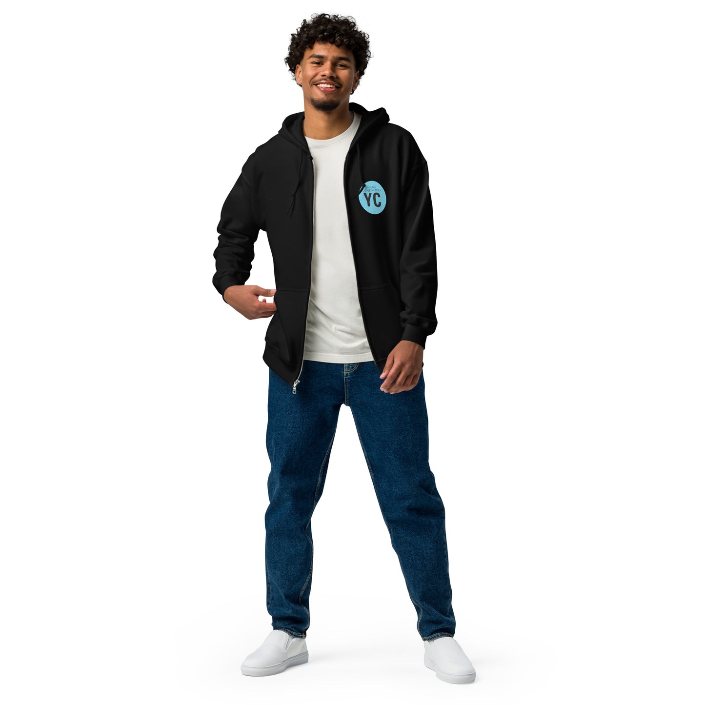 Young Conservatory Genderless Adult Heavy Blend Zip Hoodie