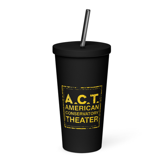 Staff and Students Only - A.C.T. Insulated Tumbler with Straw