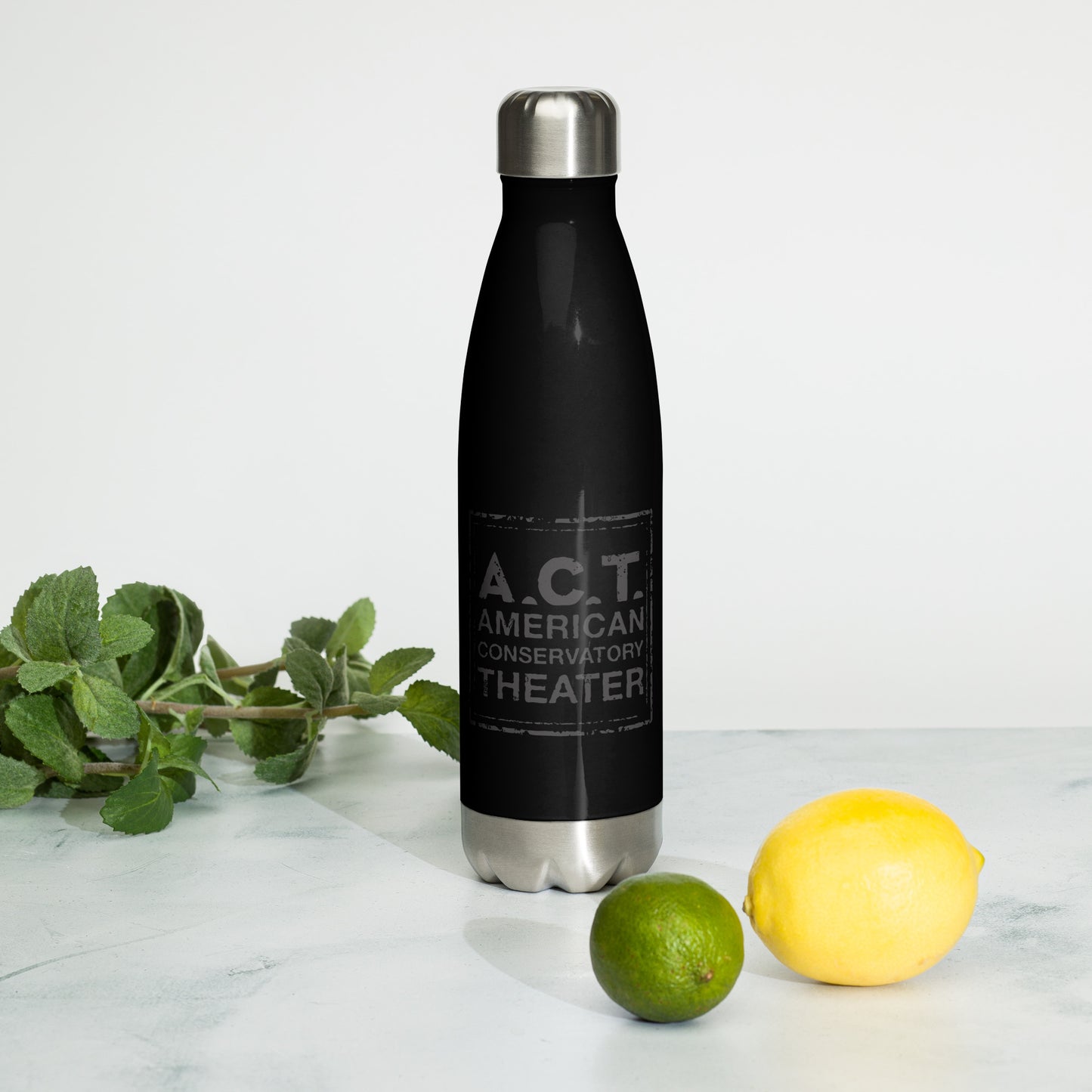 A.C.T. Theater Blacks FOH/BOH Stainless Steel Water Bottle