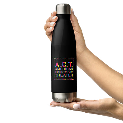Staff and Students Only - Rainbow Stainless Steel Water Bottle