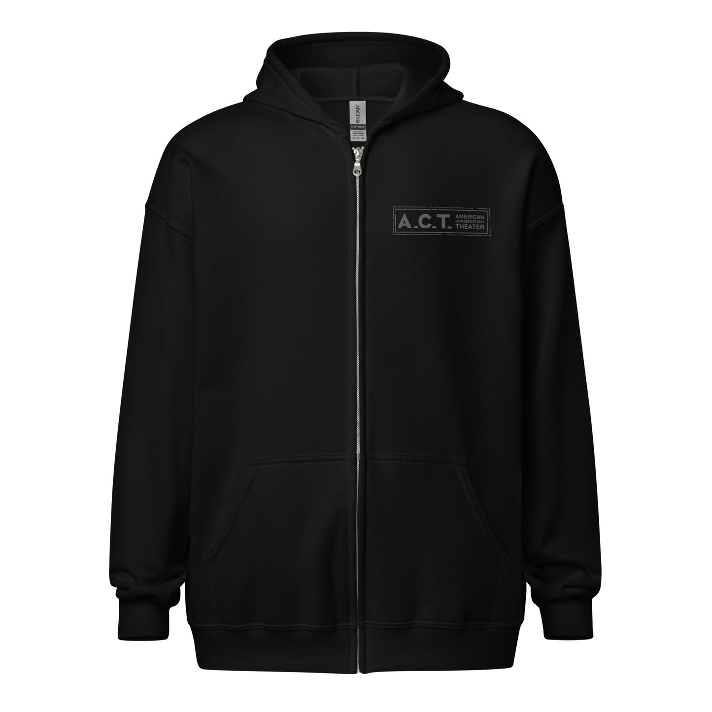 A.C.T. Theater Blacks FOH/BOH Genderless Heavy Blend Zip Hoodie
